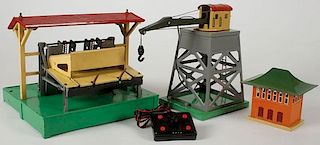 A GOOD LIONEL AUTOMATIC LUMBER LOADER #164