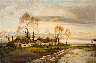 Louis Aston Knight, (American, 1873-1948), Landscape