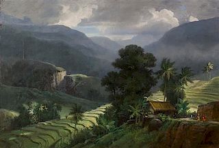 Robert Maione, (American, 1932-1987), In the Mountains of Ceylon, 1979