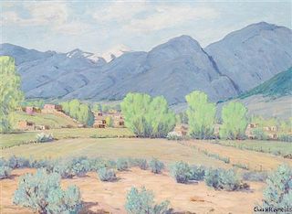 Charles Henry Reynolds, (American, 1902-1963), Taos Landscape