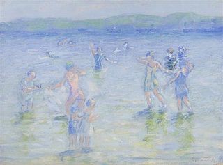 Francesco Spicuzza, (American, 1883-1962), Cedar Lake