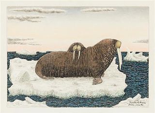 James Kivetoruk Moses, (American, 1900-1982), Nome Alaska