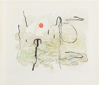 * JOAN MIRO (1893-1983). Trace sur l'eau. Paris: Maeght Éditeur, 1963.