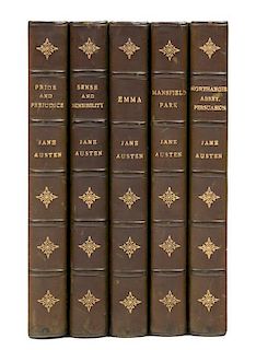 AUSTEN, Jane (1775-1817). Jane Austen's Works. London: Robert Riviere & Sons, n.d. [ca 1920].