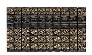 * POPE, Alexander (1688-1744). Works. London: John Murray, 1871-1886. 10 volumes.
