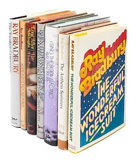 BRADBURY, Ray (1920-2012). A group of 18 works, many FIRST EDITIONS, in orignal cloth and dust jackets or original printed wr