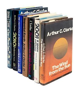 CLARKE, Arthur C (1917-2008). A group of 11 works by Arthur Clarke.