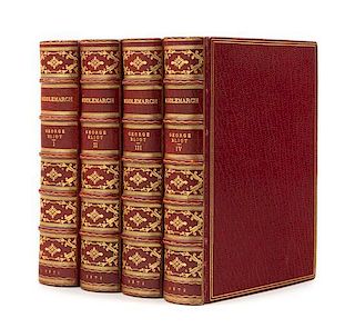 * ELIOT, George (1819-1880). Middlemarch. Edinburgh and London: William Blackwood and Sons, 1871-1872.