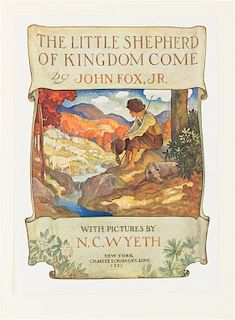 * FOX, John Jr. -- N.C. WYETH, illustrator. The Little Shepherd of Kingdom Come. New York, 1931. LIMITED EDITION SIGNED.