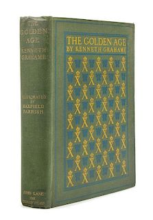GRAHAME, Kenneth (1859-1932). The Golden Age. London and New York, 1900. [With] The Wind in the Willows. London, 1950.
