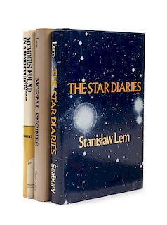 LEM, Stanislaw (1921-2006). A group of 3 works by Stanislaw Lem, all FIRST EDITIONS.