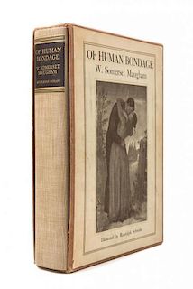 * MAUGHAM, W. Somerset (1874-1965). Of Human Bondage. Randolph Schwabe, illustrator. New York, 1936. LIMITED EDITION SIGNED.