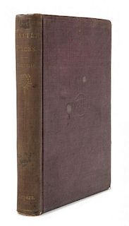 MELVILLE, Herman (1819-1891). Battle Pieces and Aspects of the War. New York: Harper & Brothers, 1866.