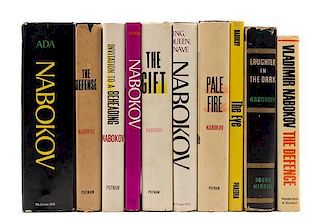 * NABOKOV, Vladimir (1899-1977). A group of approximately 125 works, including numerous editions and dialects.