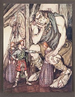 RACKHAM, ARTHUR (illustrator). The Allies' Fairy Book. London & Philadelphia: William Heinemann, J.B. Lippincott Co., [1916].