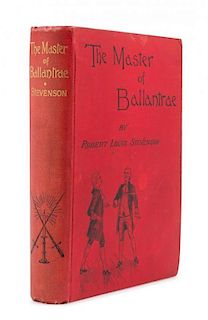 STEVENSON, Robert Louis. The Master of Ballantrae. A Winter's Tale. London: Cassell & Company, 1889. FIRST EDITION, FIRST ISS