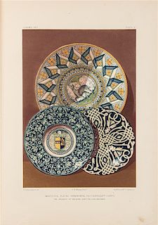 [ART REFERENCE] WARING, J.B. (Editor). Examples of Pottery and Porcelain. Selected from the Royal and other Collections. Lond
