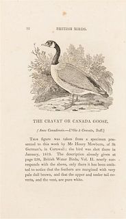 BEWICK, Thomas (1753-1828). A History of British Birds. Newcastle: Edward Walker, 1821.