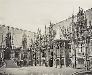 FRENCH ARCHITECTURE. GIRANDON, NEURDEIN FR-RES ("ND. Phot."), "X. Phot." and others. Late 19th Century. 23 albumen print