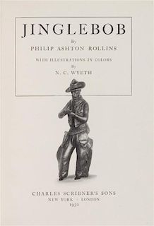 * ROLLINS, Philip Ashton. Jinglebob. New York and London: Charles Scribner's Sons, 1930.