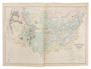 * [ATLASES] GRAY, Ormando Willis. The National Atlas. Philadelphia: O.W. Gray and Son, 1876.