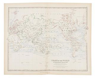 JOHNSTON, Alexander Keith (1804-1871). The Handy Royal Atlas of Modern Geography. Edinburgh and London: William Blackwood and