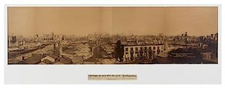 [CHICAGO FIRE]. SMITH, Joshua, photographer. Chicago, as seen after the Great Conflagration. [ca 1871].