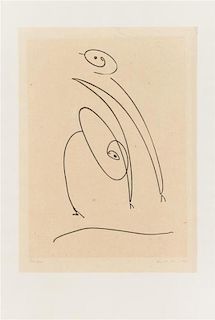 Max Ernst, (German, 1891-1976), Tout en un plus deux, 1971
