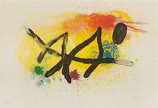 Joan Miro, (Spanish, 1893-1983), Geneve, 1961