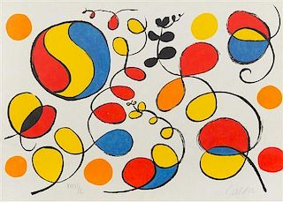 Alexander Calder, (American, 1898-1976), Untitled (from La memoire elementaire), 1978