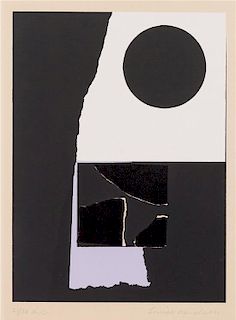 Louise Nevelson, (American, 1899-1988), Untitled (from the portfolio The New York Collection for Stockholm), 1973