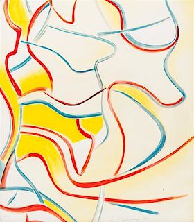 Willem de Kooning, (American/Dutch, 1904-1997), Untitled (from Quatre Lithographies), 1986