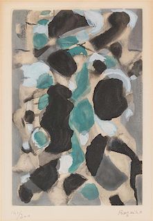 Jean Rene Bazaine, (French, 1904-1995), Untitled, 1959