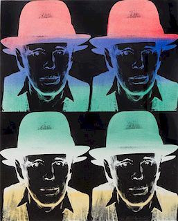 * Andy Warhol, (American, 1928-1987), Joseph Beuys, (State II), 1980/83