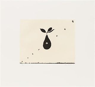 Joe Andoe, (American, b. 1955), Untitled (Pear), 1990