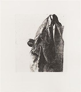 * Avigdor Arikha, (Israeli, 1929-2010), Au loin un oiseau, 1973 (complete portfolio of 5 etchings)