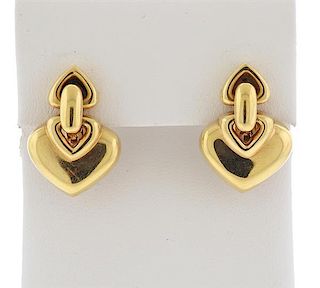 Bvlgari Bulgari 18k Gold Earrings