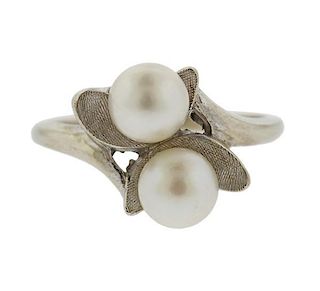 10K Gold Pearl Ring