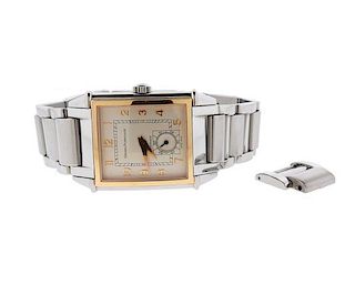 Girard Perregaux Vintage Gold Steel Automatic Watch ref. 2594