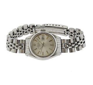 Rolex Oyster Date Stainless Steel Watch 6916