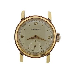 Girard Perregaux 14k Gold Manual Wind Watch