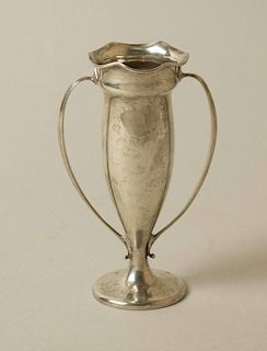 Tiffany & Co Sterling Two Handled Vase