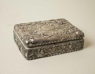Sterling Silver Overlay Box