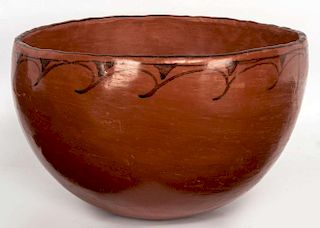A LARGE MARICOPA INDIAN POTTERY BOWL