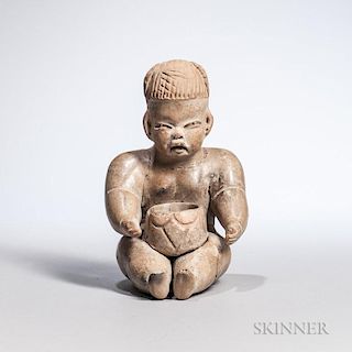 Olmec Terra-cotta Baby Figure
