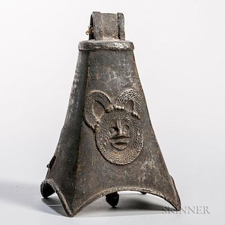 Yoruba Brass Bell