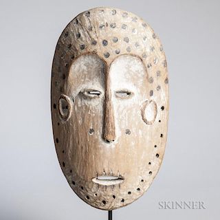 Lega Carved Wood Mask