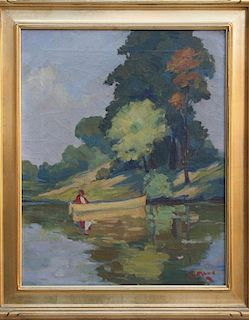 Illinois River, Mark Tobey (1890-1976)