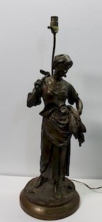 AIZELIN, Eugene Antoine. Bronze Sculpture