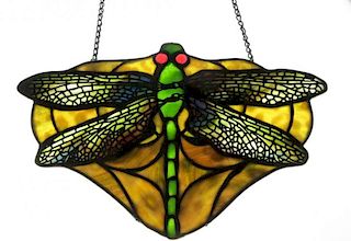TIFFANY Studios. Dragonfly Lamp Hanger